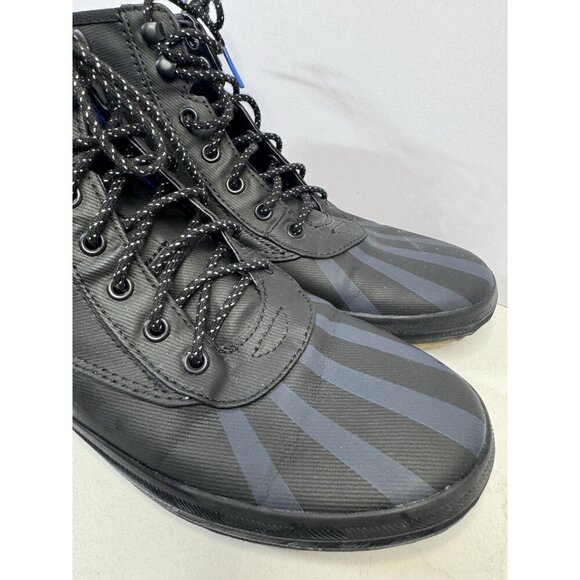 Keds Boots Womens Size 9 Scout Splash Duck Rain Ortholite Black Blue Waterproof - Picture 2 of 15